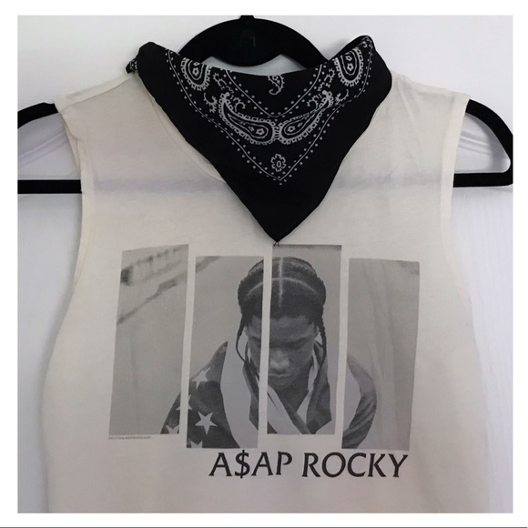 Pacsun Tops Asap Rocky High Low Tank Poshmark